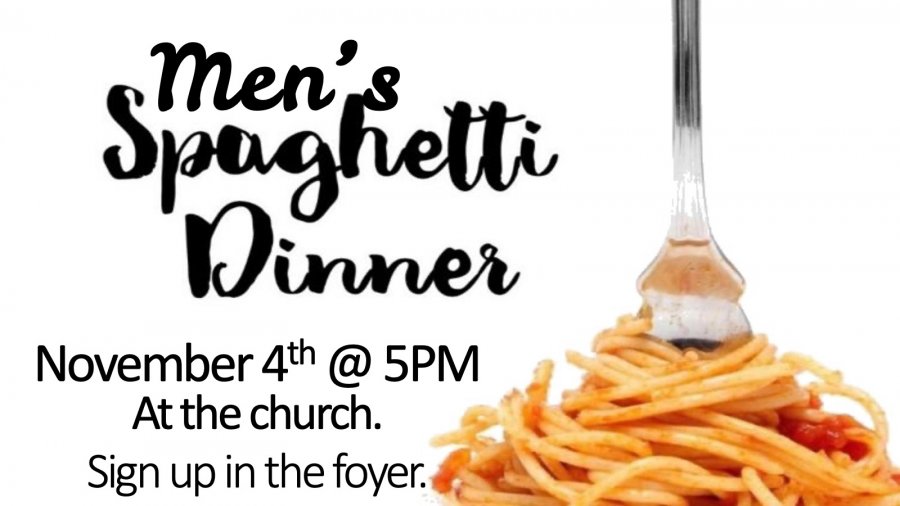 Men's Spaghetti Supper