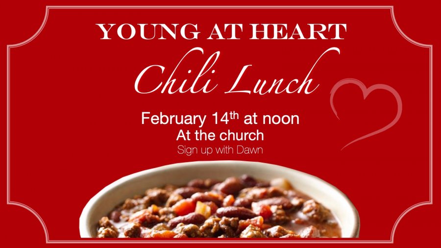 Young At Heart Chili Lunch