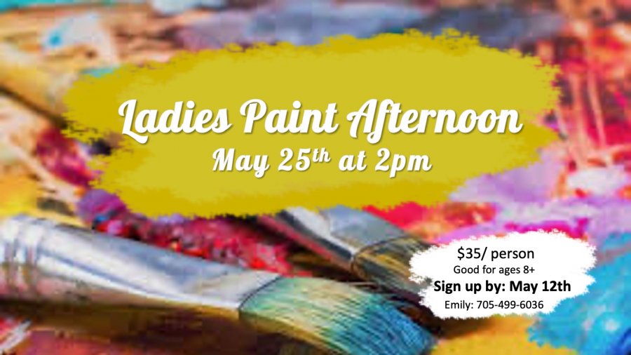 Ladies - Paint Afternoon